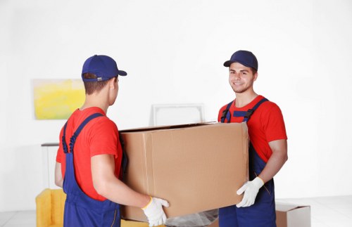 Man and van service loading furniture in Kennington