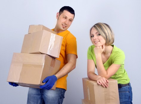 Office removals team planning a business move in Kennington