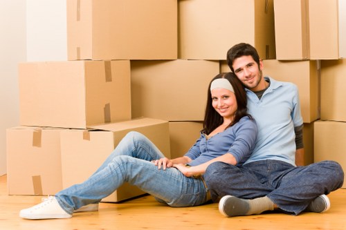 Residential furniture removals for a flat in Kennington