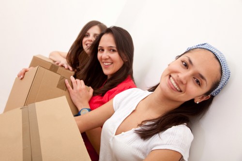 Careful packing and transport for a local house move in Kennington