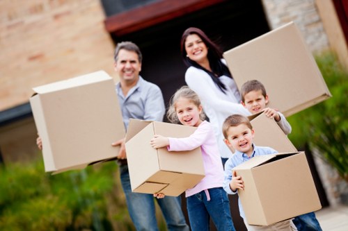 Signed service agreement and moving checklist