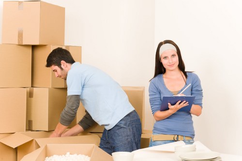 Waste removal items separated for lawful disposal