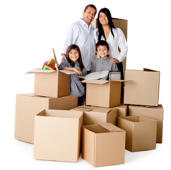 Estimate based on cubic-yard van space for a flat move